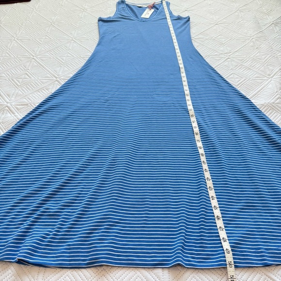 Vineyard Vines V-Neck Striped Maxi Dress Size S - Picture 7 of 12